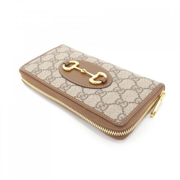 GUCCI Brown Horsebit Wallet - Picture 3 of 4